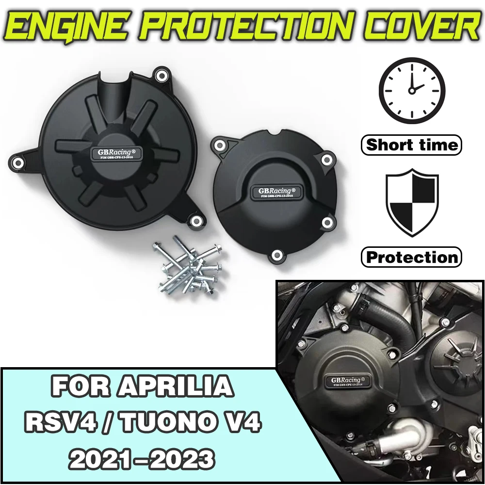 

For Aprilia RSV4 TUONO V4 2021 2022 2023 For GBRacing Motorcycle modification accessories Engine Protection Cover