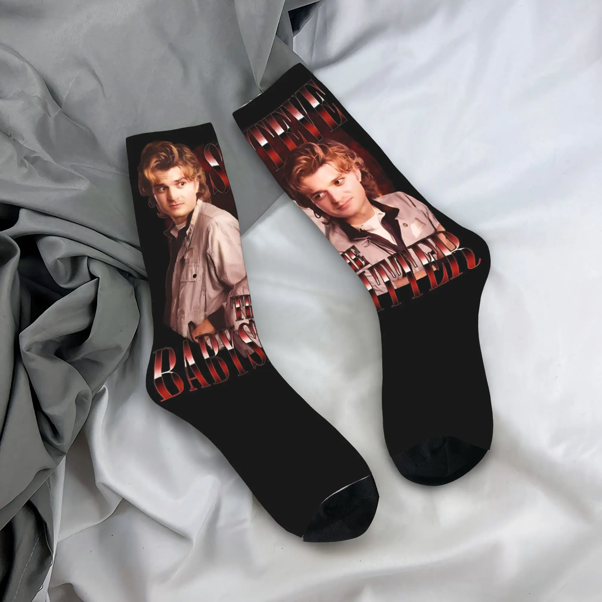 

Мужские и женские аксессуары Steve Harrington, носки, дышащие носки, супер мягкие для спортивной одежды