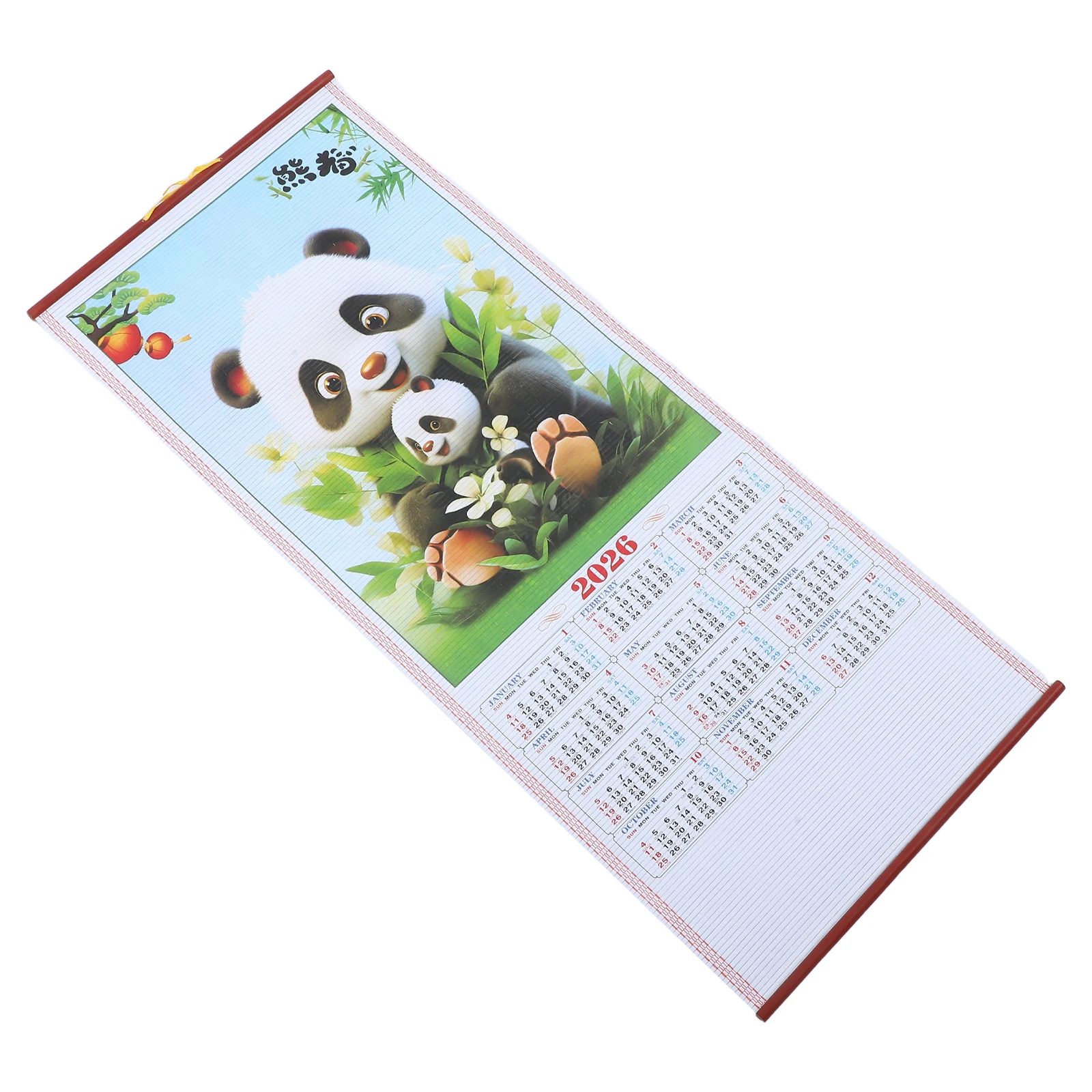 

Year of The Horse Hanging Cylinder Chinese New Decorations Imitation Rattan Paper Office