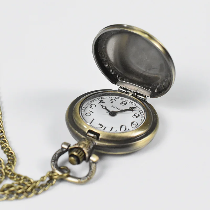 Free Shipping 20pcs/Lot Sublimation Blank Metal Pocket Watch Pendant Printing New DIY Gift