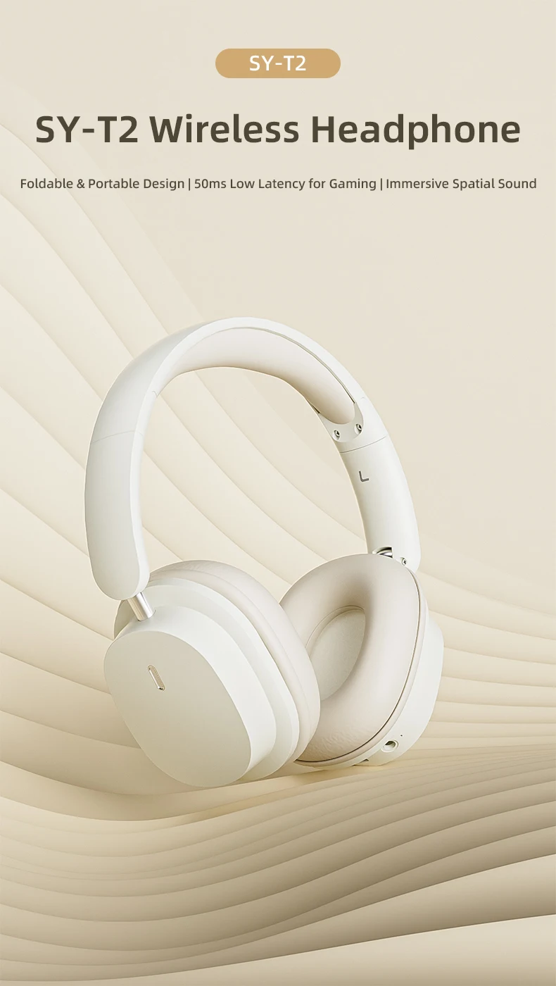 Original Bluetooth Headphone Headset SY-T2 High Quality Noise Reduction Wireless Microphone Wired Earphone Gamers Headphones