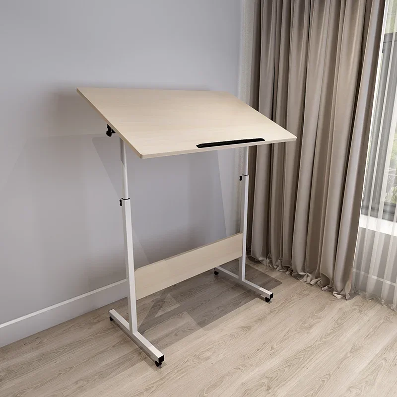 Nordic Drawing Office Desks Notebook Art Home Puzzle Tilted Lifting Table Mobile Folding Elevate Korean Bureau Unique Furniture