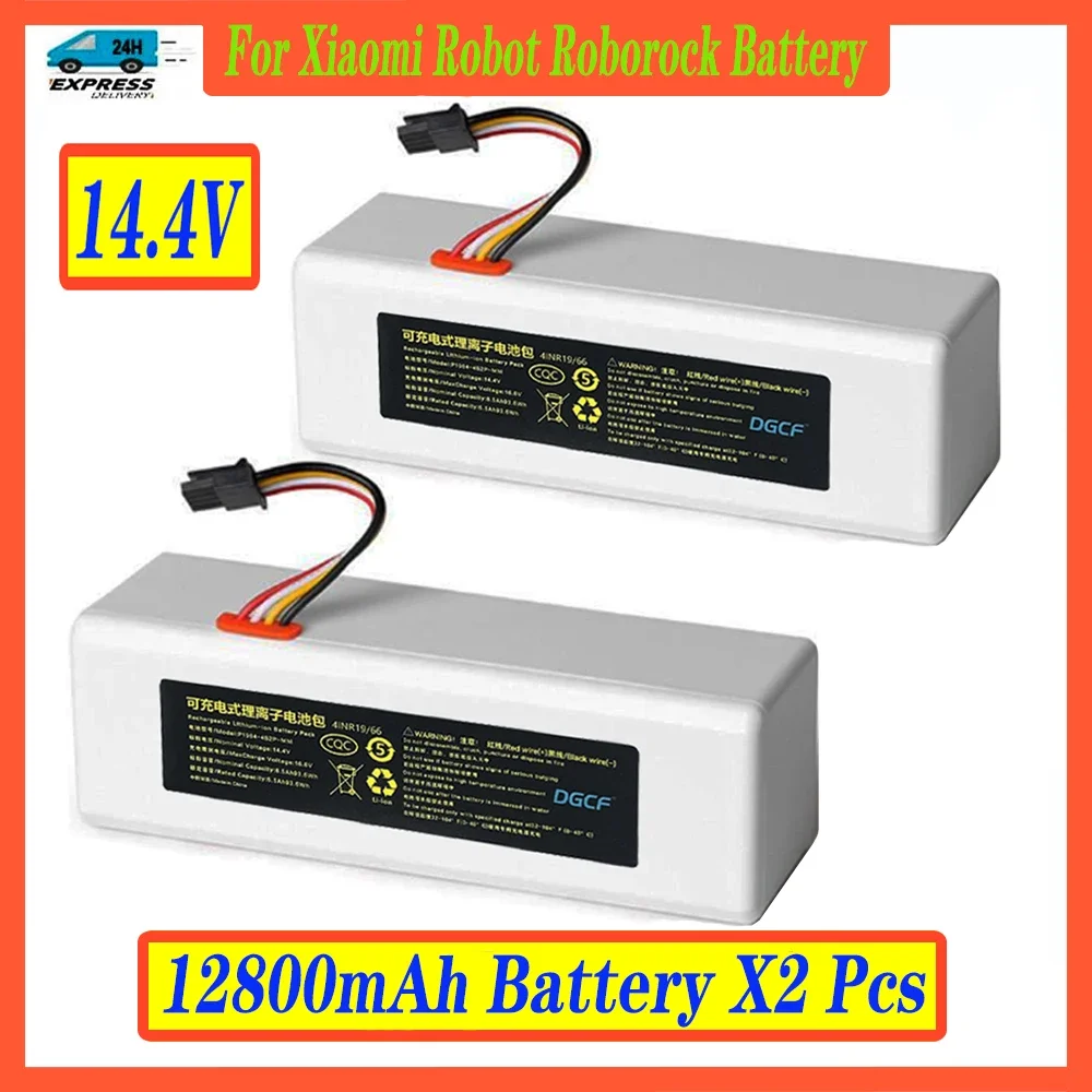 

14.4V Battery 9800mAh Robot Vacuum Cleaner 1C Battery For Xiaomi Mijia 1C STYTJ01ZHM Robot Vacuum Mop Cleaner