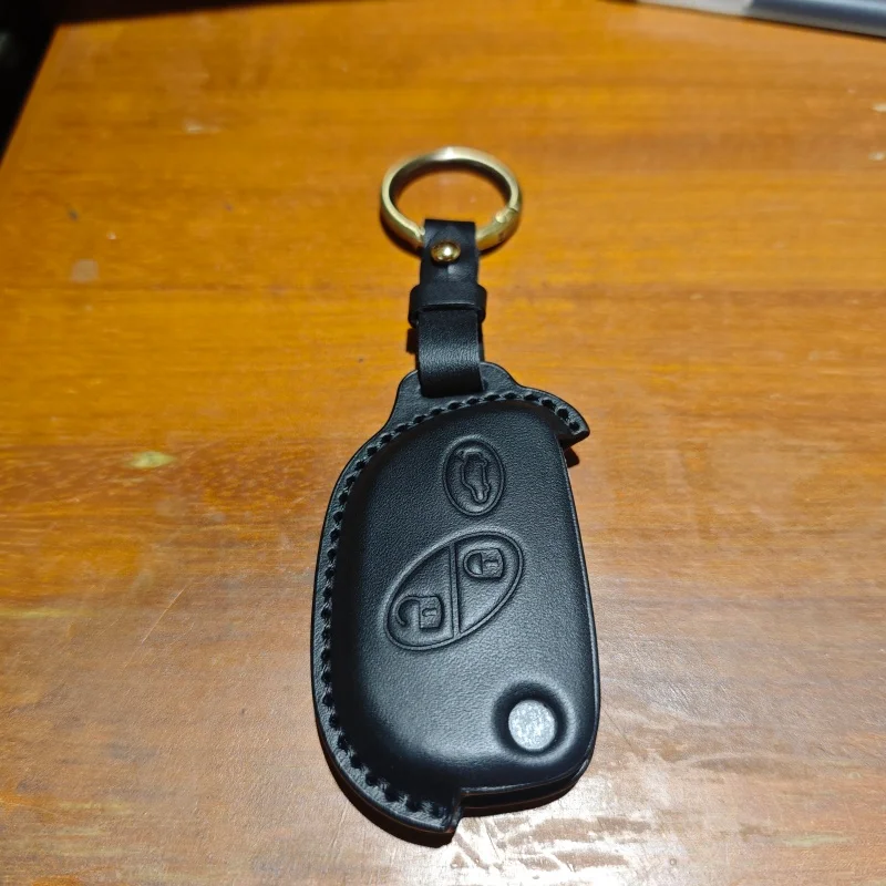 Leather Key Cover for Maserati Quattroporte GranTurismo Gran Turismo 2005 2006 2007 2008 09 10 2011