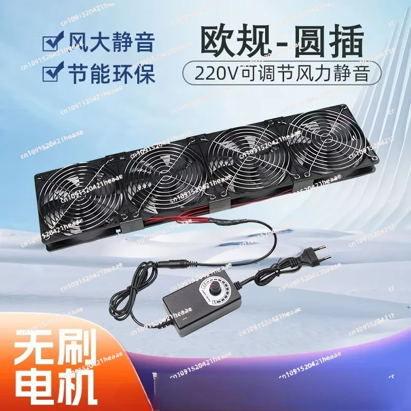 Suitable forNo Installation Ventilation Fan Exhaust Fan  Window Exhaust Fan No Punching Powerful Silent Smoke，