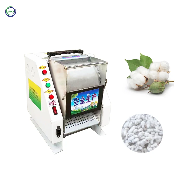 Roller Cotton Gin Sägeblatt Baumwollmaschinen Ginning Maschinen Verarbeitung Automatische Ginned Cotton Seed Reinigungsmaschinen
