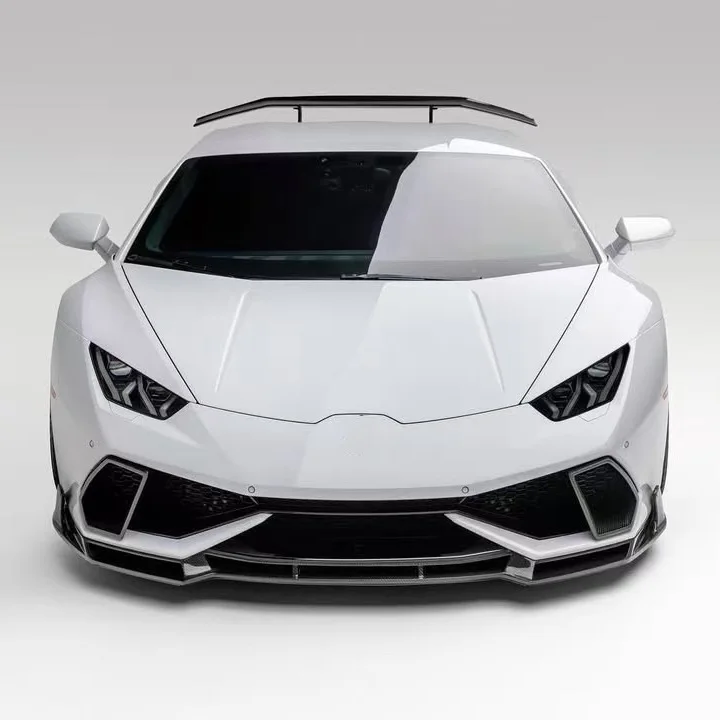 

Suitable for Lamborghini LP610 modified Vorsteiner carbon fiber small surround LP610 front lip trend