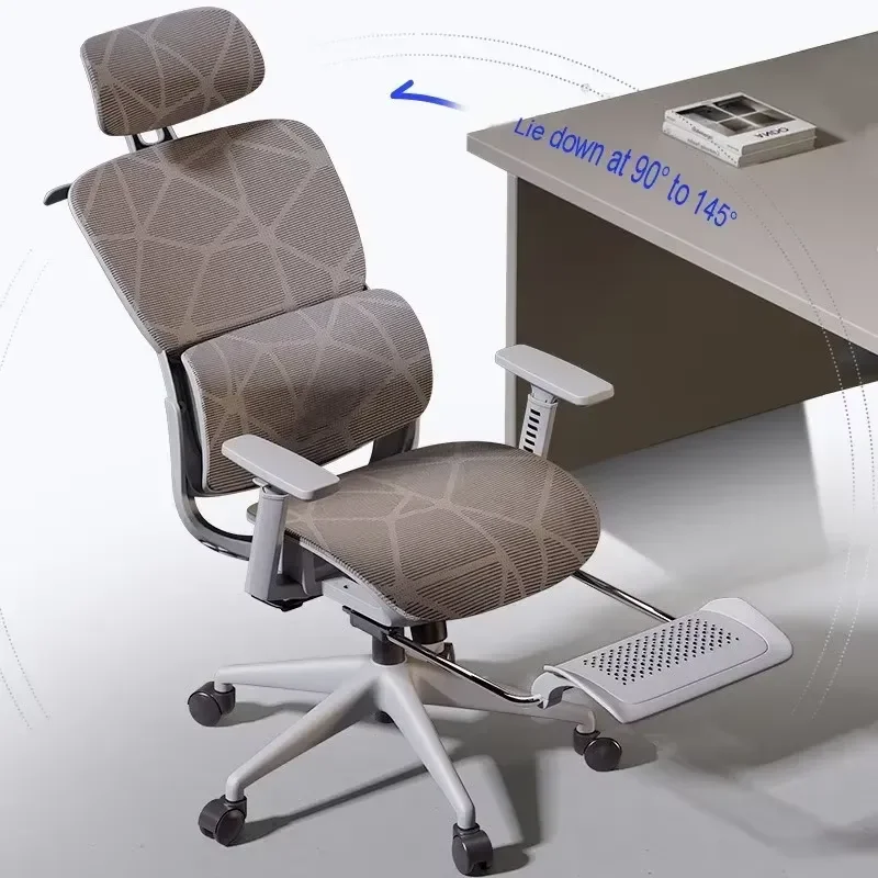 Ergonomic Gaming Chair Adjustable, Comfortable Office Desk Chair for Study Long Hours, Gamer Seat with Lumbar Support view 3