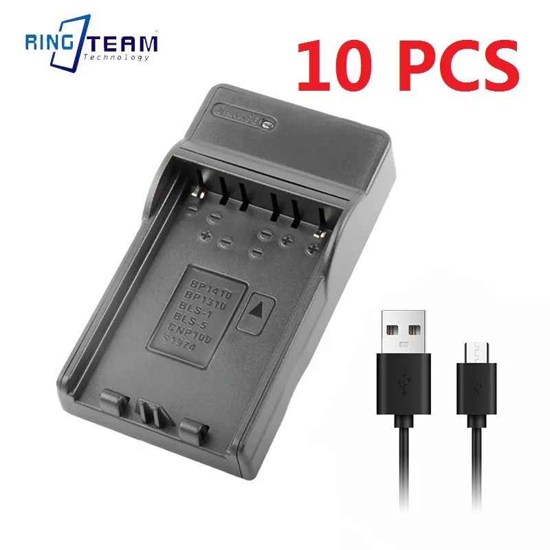 Cargador USB de batería de SLB-1974 para cámara Samsung Pro 815, venta al por mayor, 10 unidades