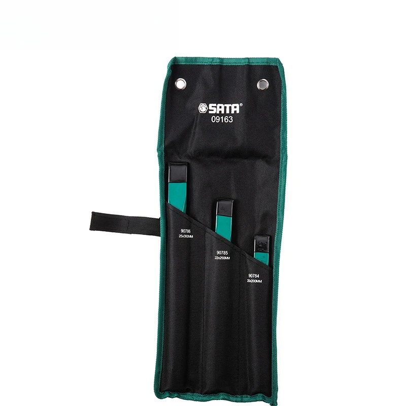

Tool 3-piece Set Cement Electric Pick Woodworking Chisel, Beautiful Seam Construction Wall Opening Flat Chisel Head 09163