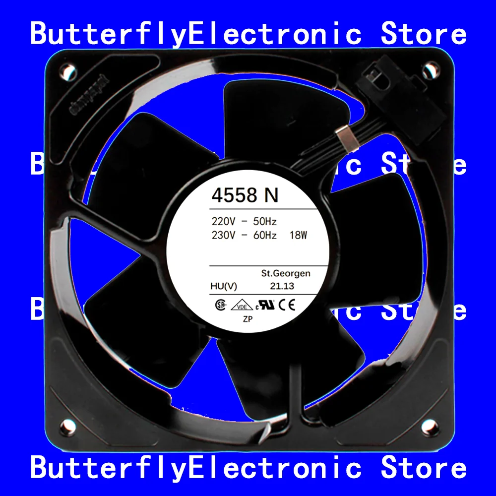 

НОВЫЙ ОРИГИНАЛЬНЫЙ ВЕНТИЛЯТОР 4558N 4558 N 220 В/230 В переменного тока 12038 120*120*38 мм