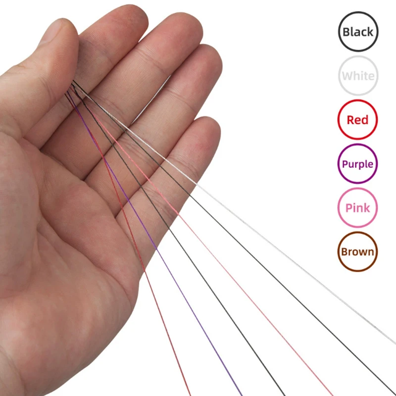 Picture 5: Mapping String Eyebrow Pre-Inked Thread Position Line Mapping Brows Marker Line Multicolour Makeup Tattoo Dyeing Tool