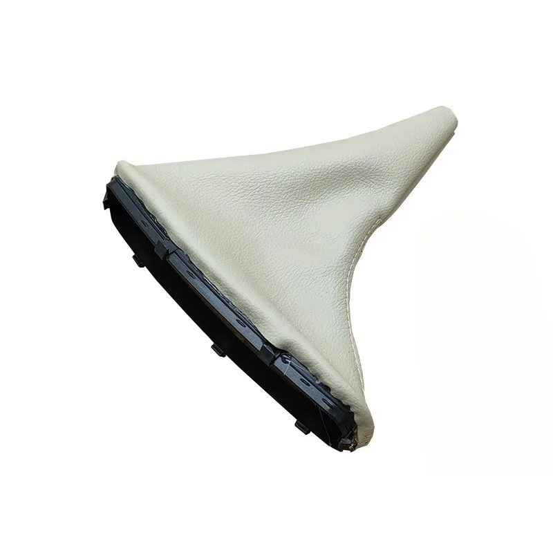 Beige Hand Brake Lever Dust Cover with Bottom Frame for Chery E5 A21