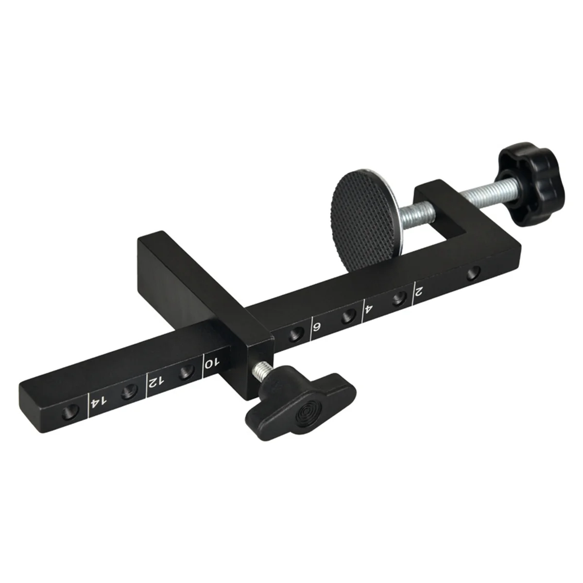 Pince en forme de G réglable en alliage d'aluminium, pince en forme de C, pince en F de bain, travail de calcul, pince de fixation en fibre, 2 pièces