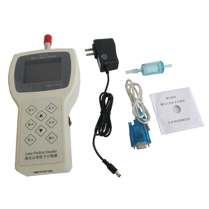 

Y09-3016 Dust particle detection, handheld laser dust particle counter