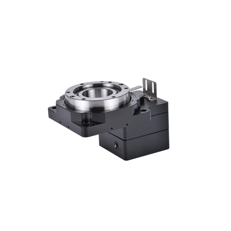 

High rigidity planetary drive gearbox hollow rotation platform for milling tilting machine