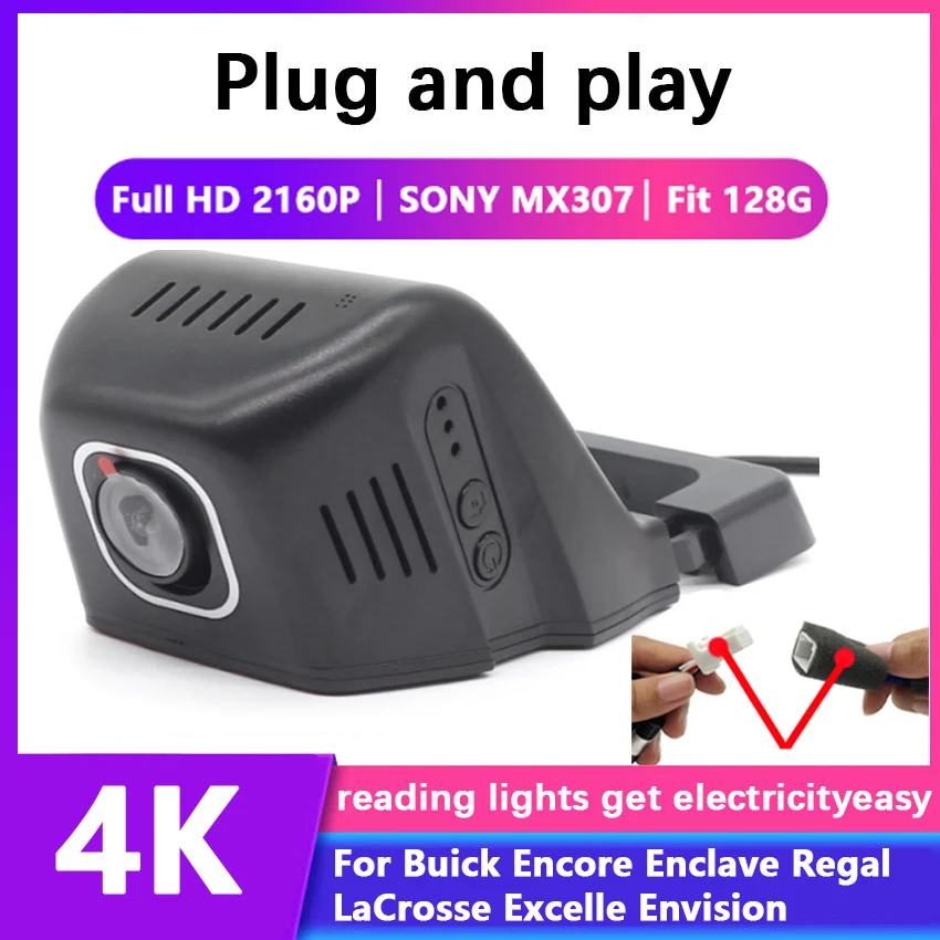 

Car Driving Recorder DVR Video Recorder Dash Cam Camera Easy to install For Buick Encore Enclave Regal LaCrosse Excelle Envision