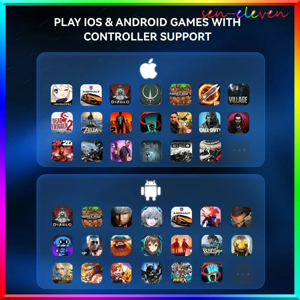 Leadjoy M1 M1C+ Gamepad Gaming Controllers For Mobile 3ds Simulator Cloud Game Hall Effect Joystick No Delay Customized Gift