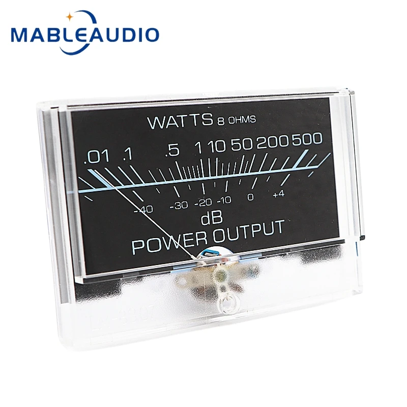 1PCS H-10050 Audio Power Amplifier Electronic Tube Biliary Machine DB Mechanical Type DC Electricity Meter With Precise Range