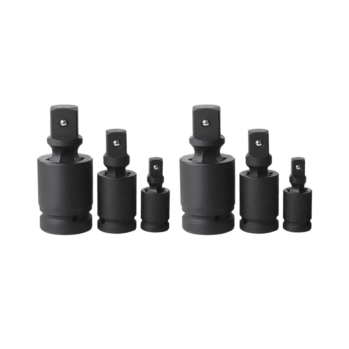 Air Cannon Pneumatic Universal Head Rotation 1/2 3/8 1/4 Universal Joint Connector Joint Pneumatic Impact Sleeve