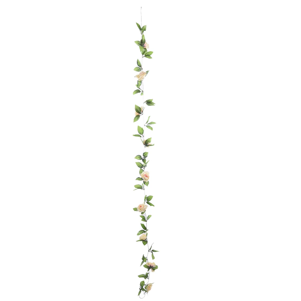 Fake Rose Garland, Garland Fake Rose Vine, Artificial Flower Suspended Rose, Craft Art Decor for Hot