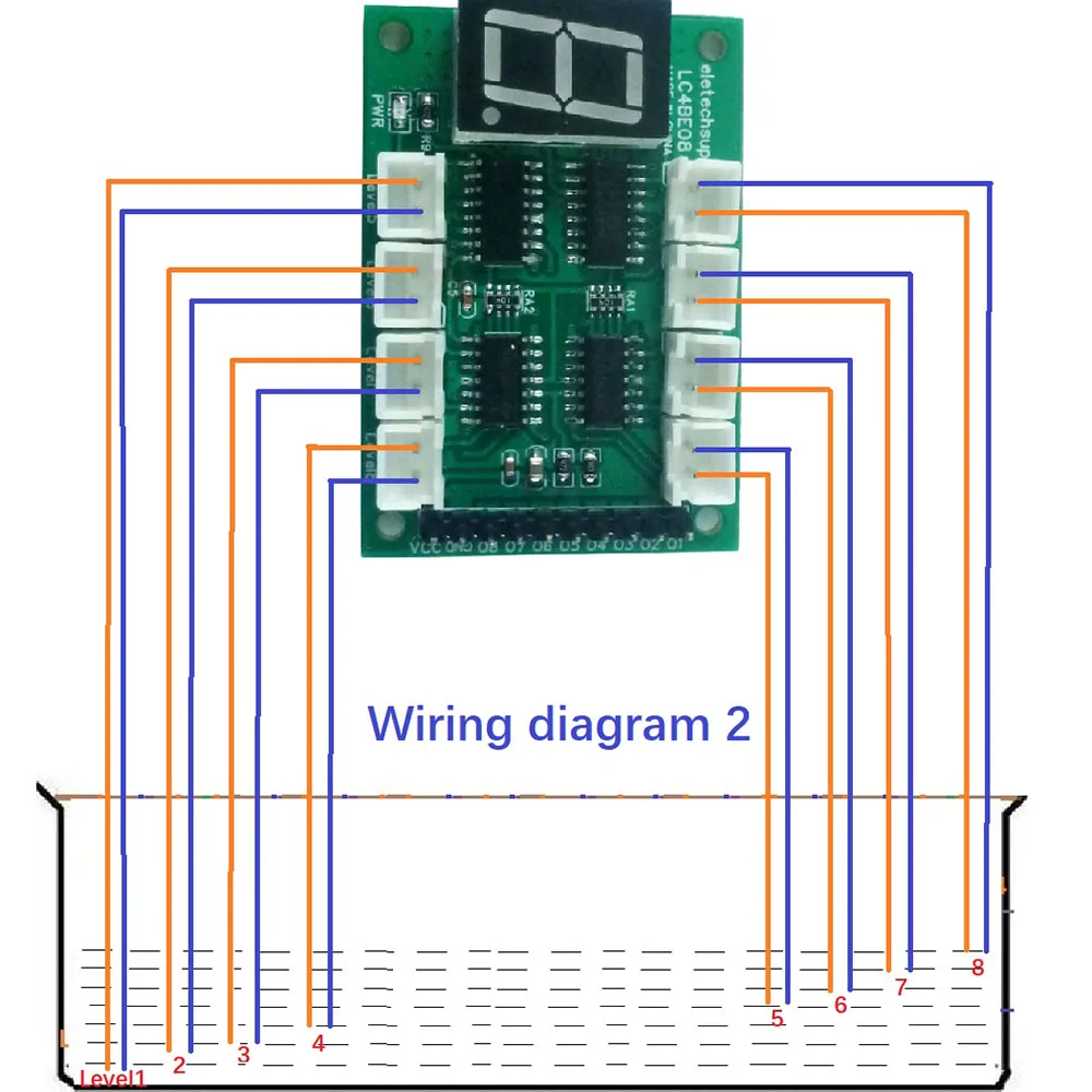 Nível De Água Detectar Controlador, Módulo De Exibição, Interruptor Do Sensor De Líquido, Torre De Água Do Tanque De Peixes, MEGA2560, NANO MCU,