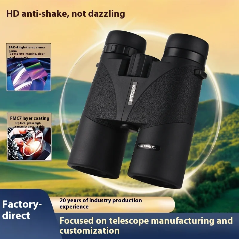 Advanced Binoculars Outdoor Telescope with Enhanced HD and Twilight Mode Perfect for Stargazing and Sports