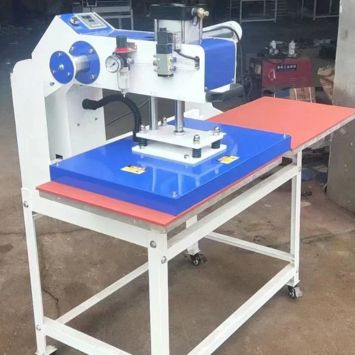 

-Горячая Распродажа, интеллектуальный большой размер, пневматический двойной рабочий стол, термопресс, машина для переноса, термопресс