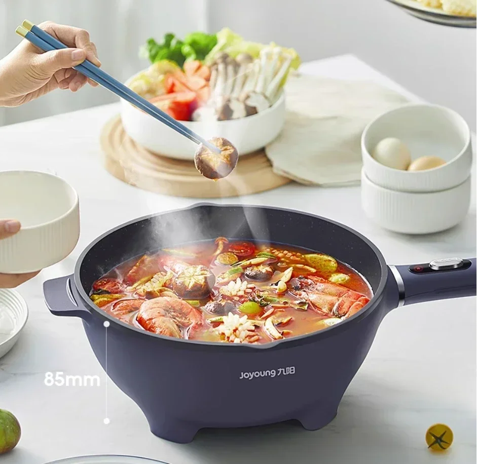 high power kitchen Electric frying pan household multifunctional cooking, steaming, frying and cooking pot all-in-one