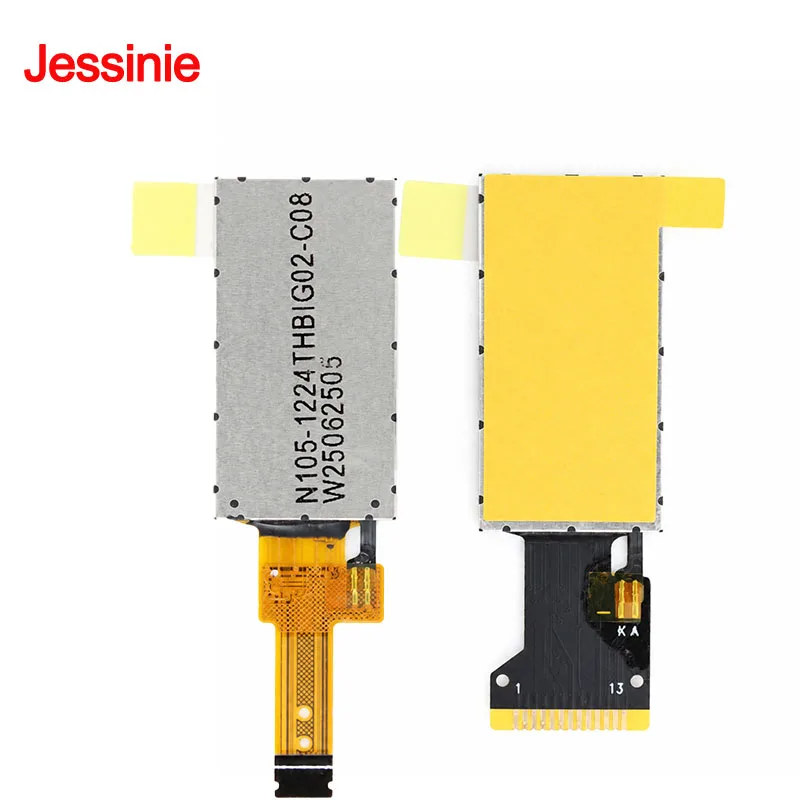 1.05 inch HD IPS TFT LCD Display 1.05'' GC9A01 Driver SPI Serial Interface 120x240 Full Color 13P Solder/8Pin Plug-in Bare Scree
