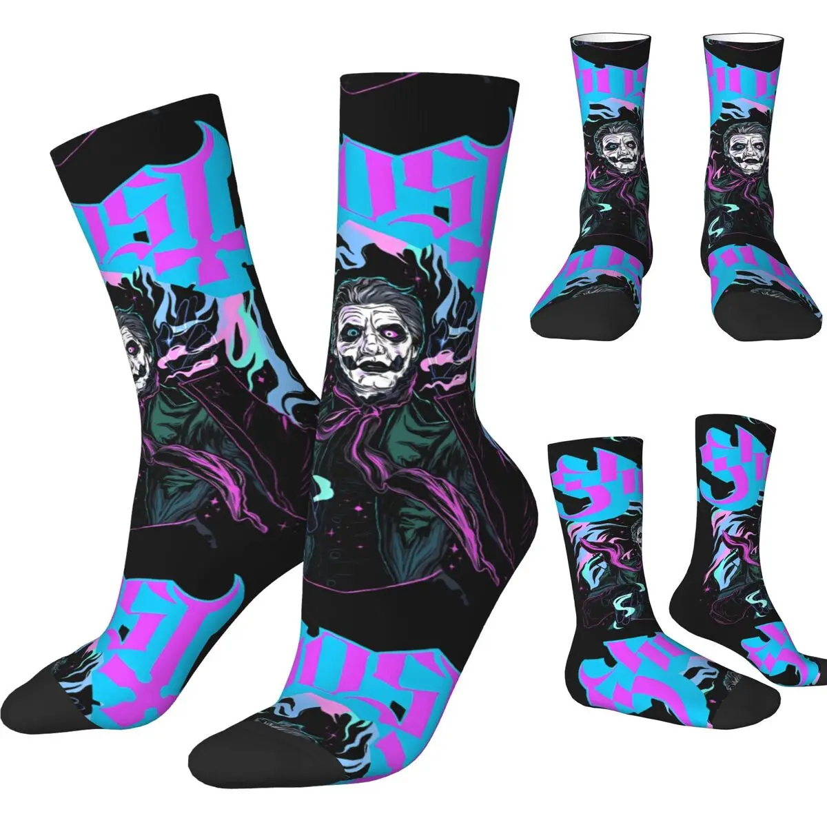 Ghost B.C.Impera Maestro Band Socks Autumn Stockings Casual Men Comfortable Socks Graphic Running Sports Anti Slip Socks