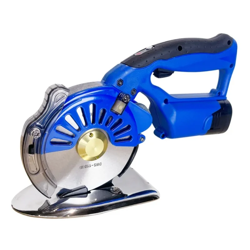 Industrial Electric Scissors Cutting Cloth Machine Silent Servo Direct Drive  Round Knife