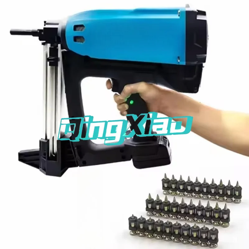 

Power Tools Nail Gun Industrial Grade Pneumatic Stainless Steel Cordless Staple Concrete Nailer In Household Renovation Projects