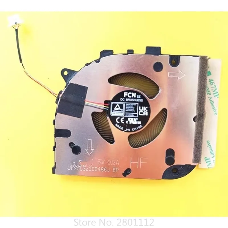 

Оригинальный новый вентилятор процессора для ASUS Vivobook S 14X OLED S5402, 12-й вентилятор-кулер