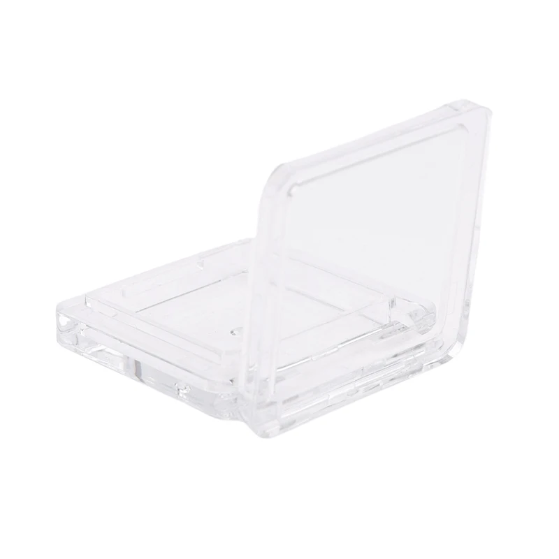 3g Mini Square Eyeshadow Powder Case With Clear Cap Plastic DIY Blush Container Makeup Tools