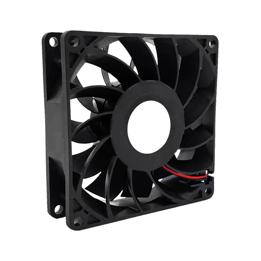 92mm Brushless DC Fan for Efficient Heat Dissipation in 5V 12V 24V 48V Powered Devices Including Servers and Inverters