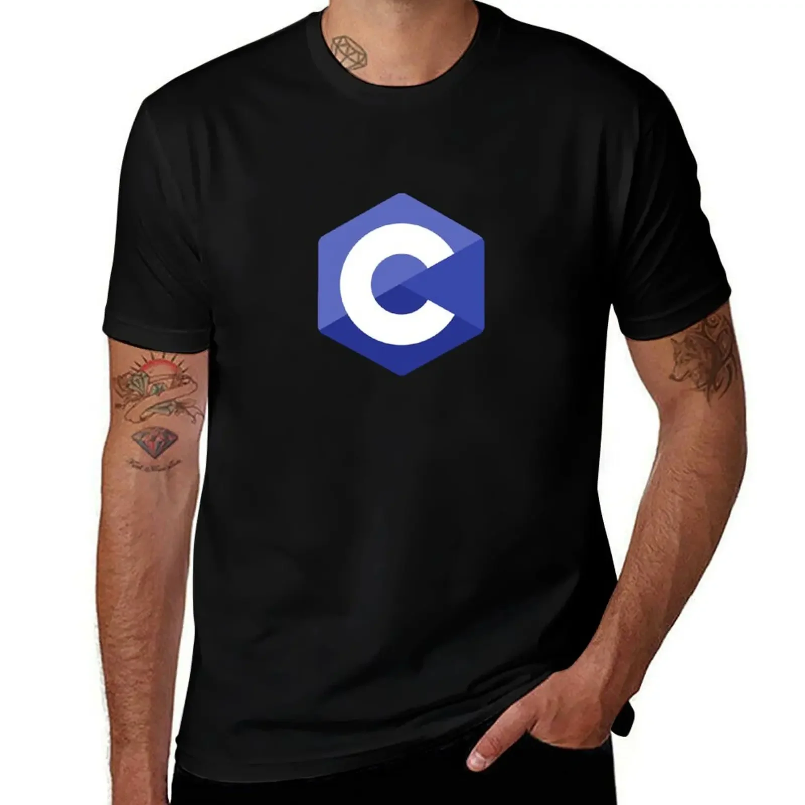 C Lang T-Shirt vintage graphic tee vintage clothes oversizeds essential t shirt mens t shirts