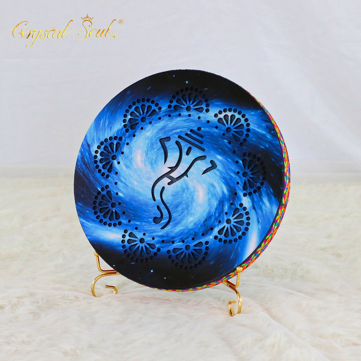 

Crystal Soul Stream Drum 8-12 дюймов Звуковые лечебные инструменты
