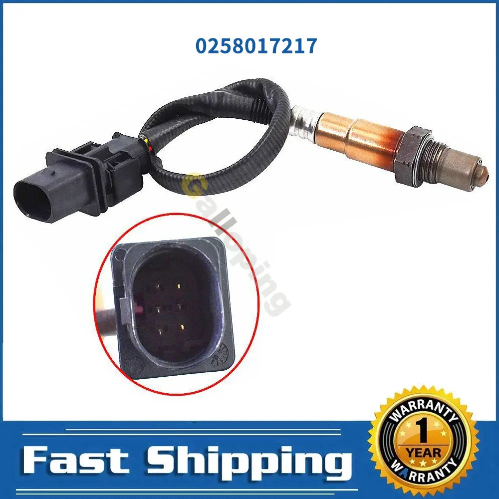 0258017217 Front Upstream Oxygen Sensor Lambda for Citroen C3 C4 C5 DS3 DS4 Peugeot 207 308 2008 3008 MINI Cooper 11787590713