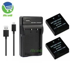 USB Charger or BP-DC8 BP-DC8-E 1600mAh Battery for Leica X1 / X2 / X（Typ113）/ X-U（Typ113）/ X-E（Typ102）/ X Vario（Typ107）Camera