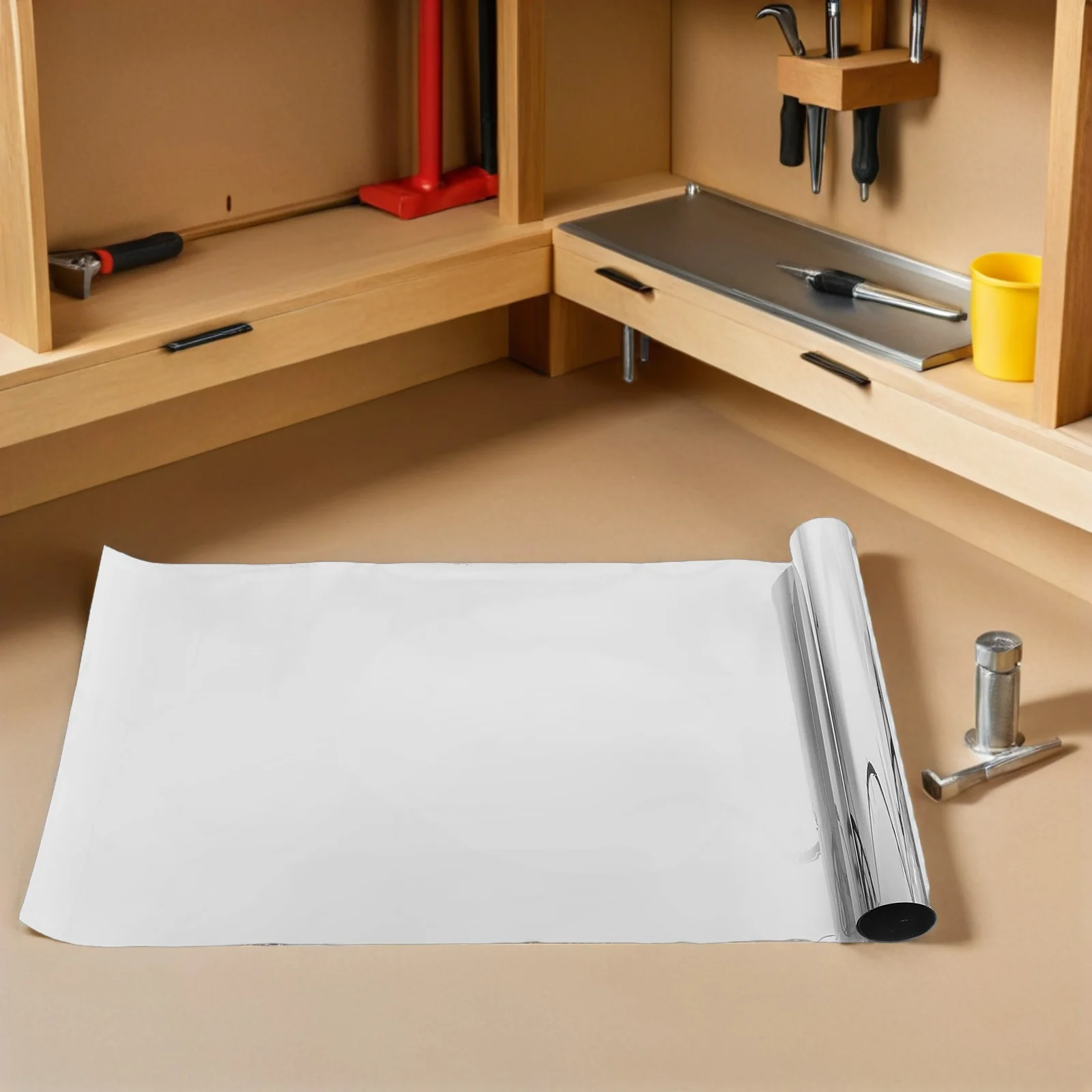 طريقة واحدة الخصوصية نافذة الفيلم عاكس ثابت تتشبث الشمس حجب التحكم في الحرارة فيلم العزل لخصوصية نافذة المكتب المنزلي #5