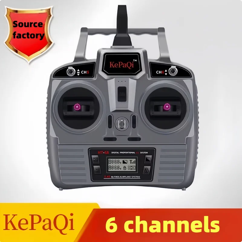 KePaQi KT6A جهاز التحكم عن بعد 2.4Gcontrol ستة قنوات استقبال مركبة ثابتة الجناح ، السفينة ، ردود فعل جهد السيارة الجوية بدون طيار #1