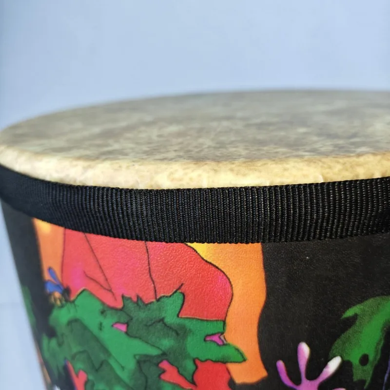 المحمولة طبلة باص 10 بوصة العرقية نمط طبلة خشبية للأطفال الموسيقى الطبول المبتدئين الآلات الموسيقية المهنية قرع