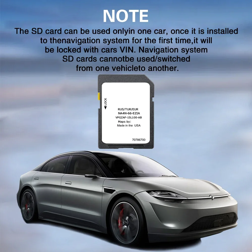 2022 لشركة فيات سبايدر كلاسيكا لوسو أبارث 2016-2020 ملاحة السيارة بطاقة SD تحديث خرائط أوروبا روسيا خرائط تركيا