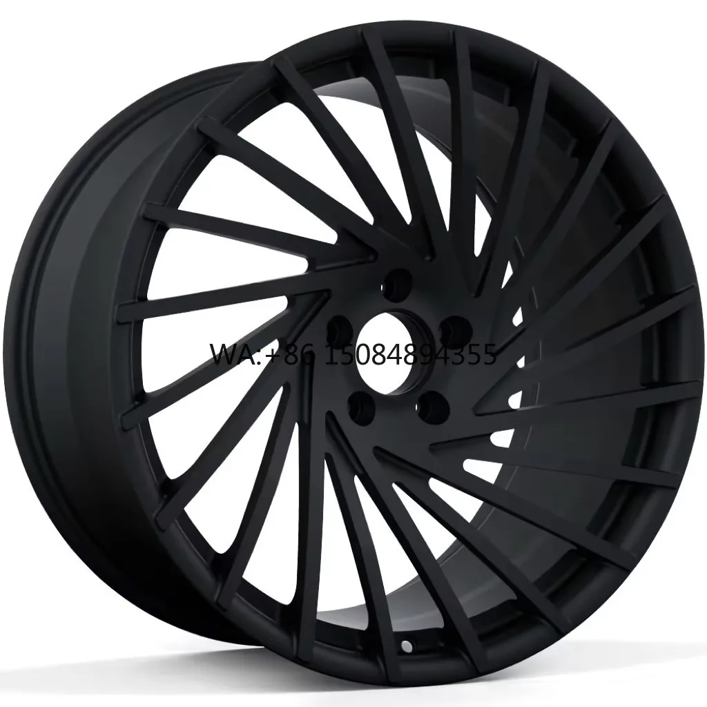 

New Alloy Personalized Black Painting 17 18 19 20 21 22 23 24 Inch PCD 120MM ET35mm Retrofit Upgrade Forged Wheels