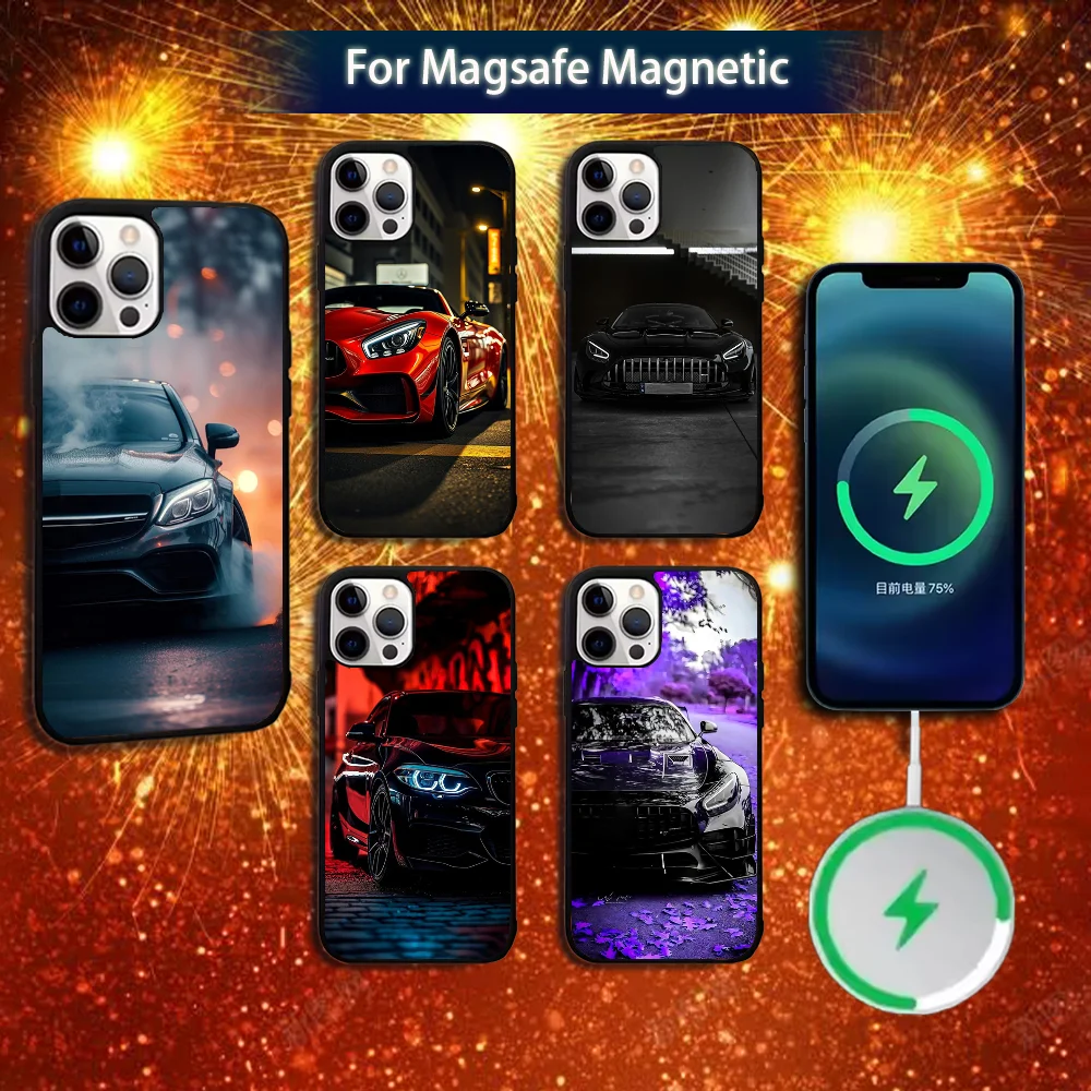 

Car M-Mercedes-Benz-Back Phone Case For iPhone 16e,16,15,14,13,12,11,Plus,Pro,Max,Mini Magsafe Magnetic Wireless Charging