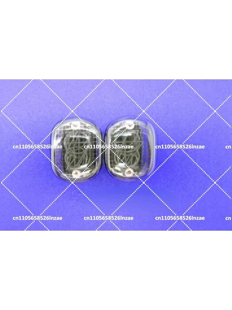2Pcs QS27-1 Glow Digital Tube for DIY Clock, Retro Vacuum Tube Display, Nixie Style Decorative Parts