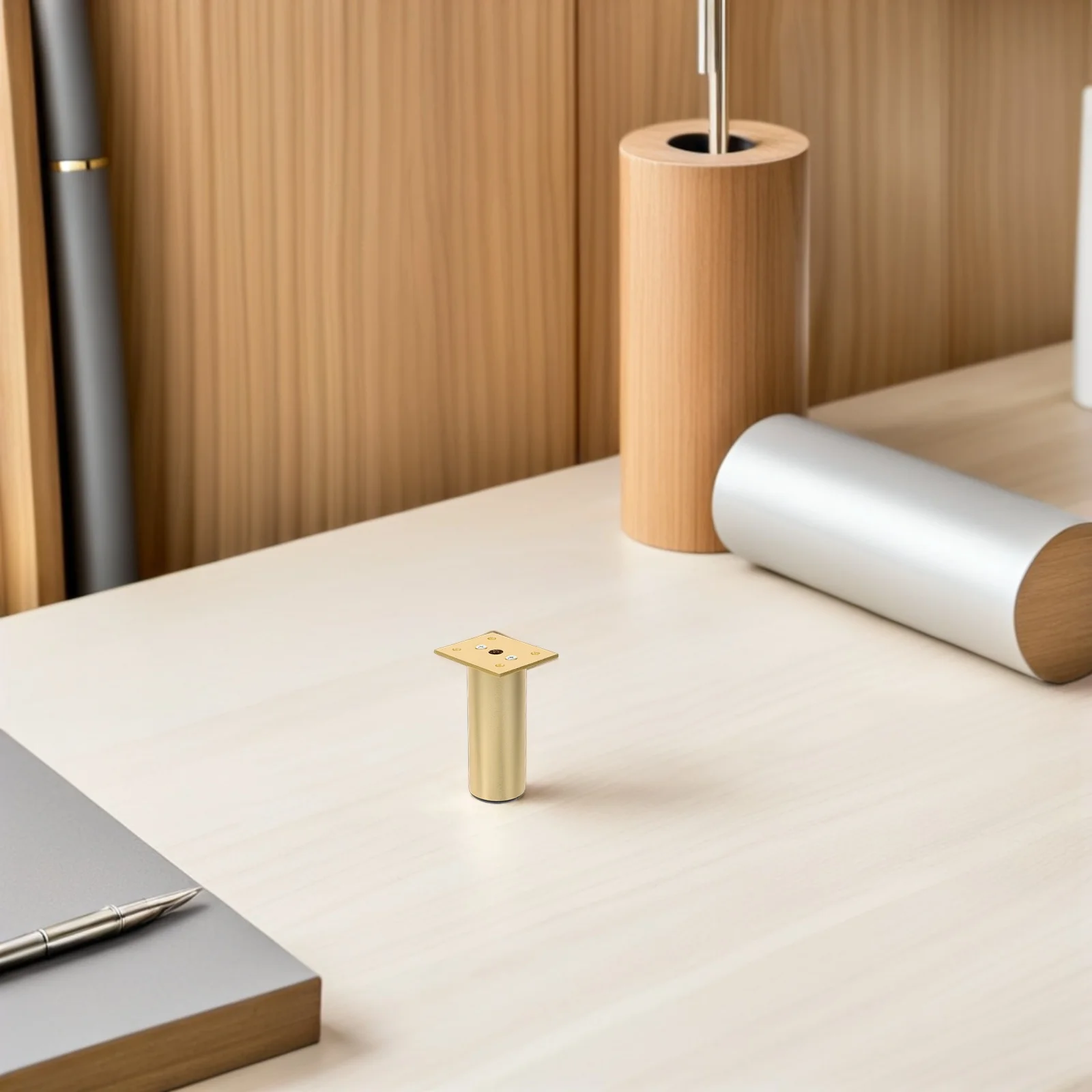 Pernas ajustáveis para móveis, 4 unidades, liga de alumínio, pés de substituição para sofá, cama, mesa, armário, cadeira, redondo, suporte diy, resistente