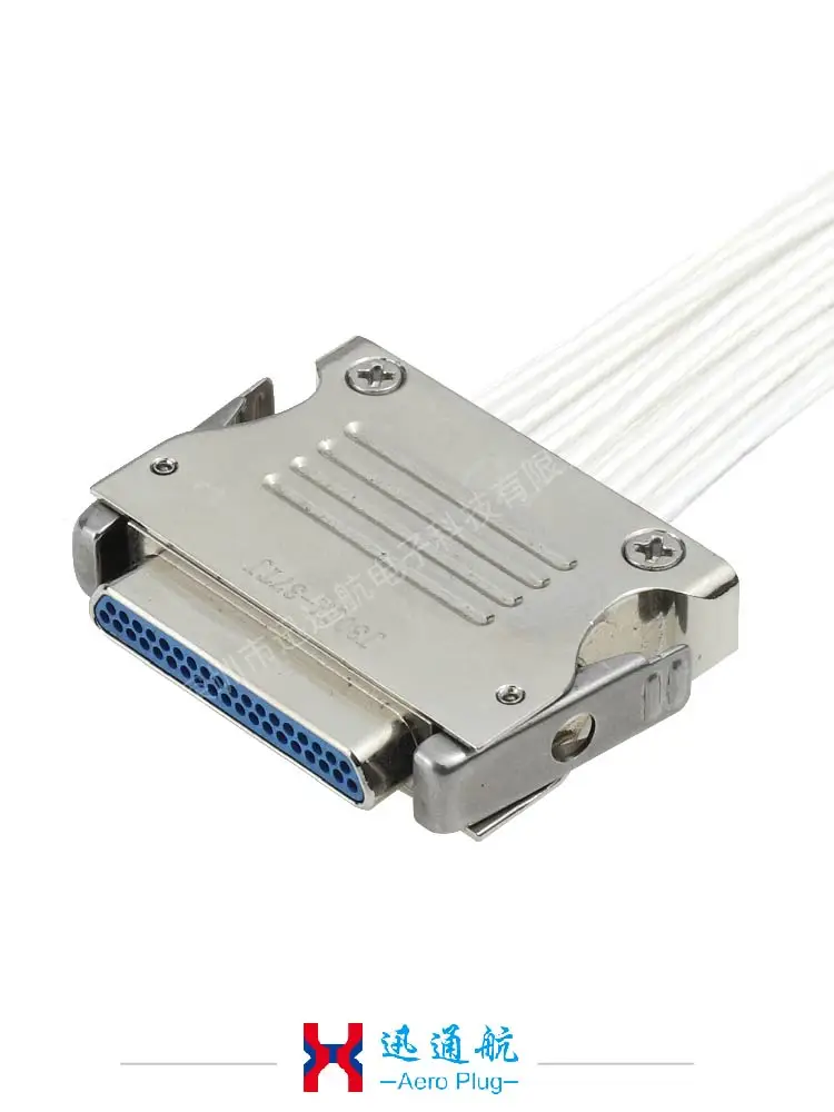 J30JA-37TJ J30JA-37ZK J30J Micro Rectangular Connector, Quick Lock Crimp Plug 37Pin Cable Connector Electronic Component