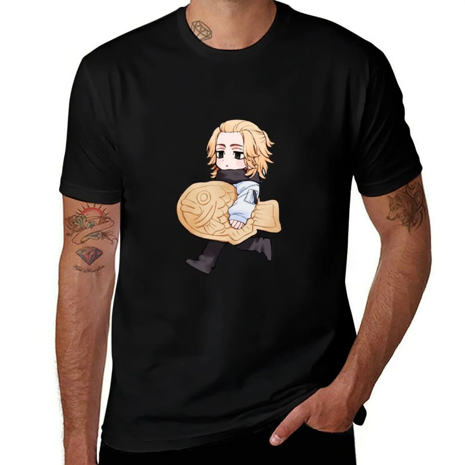 Mikey collage T-Shirt Fashion Graphic Tee for Men T-Shirt